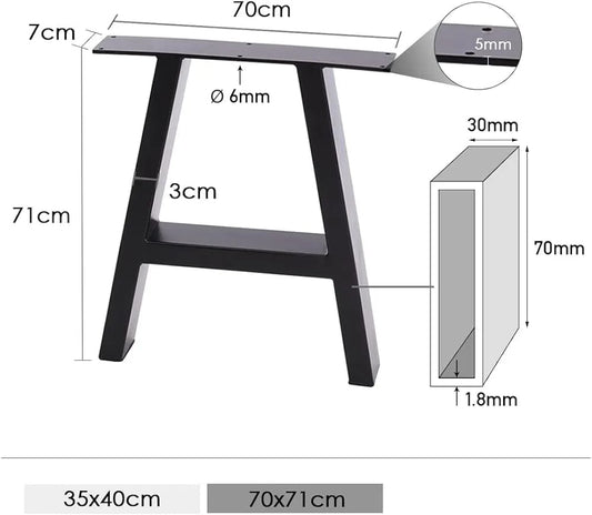 Tisch aus Akazienholz 16 - produziert in Thailand